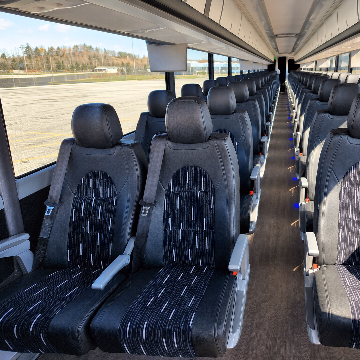 fremont airport transportation onboard seating